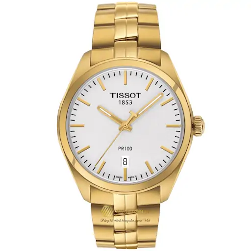 Mẫu đồng hồ đẹp cho nam Tissot Gent PR100 Gent NBA Tone Gold